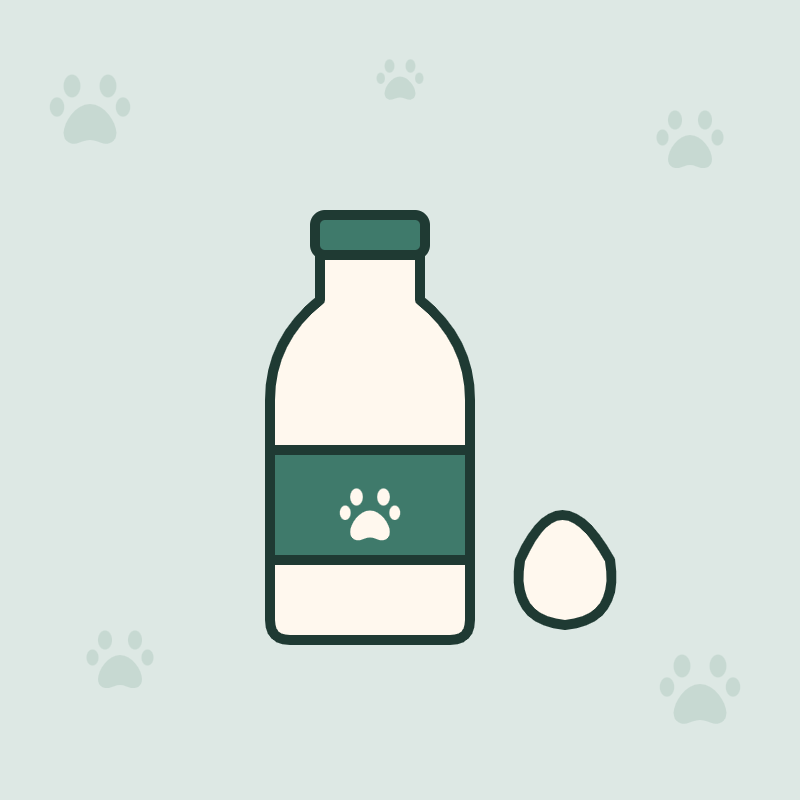 Garnitures et laits pour chat