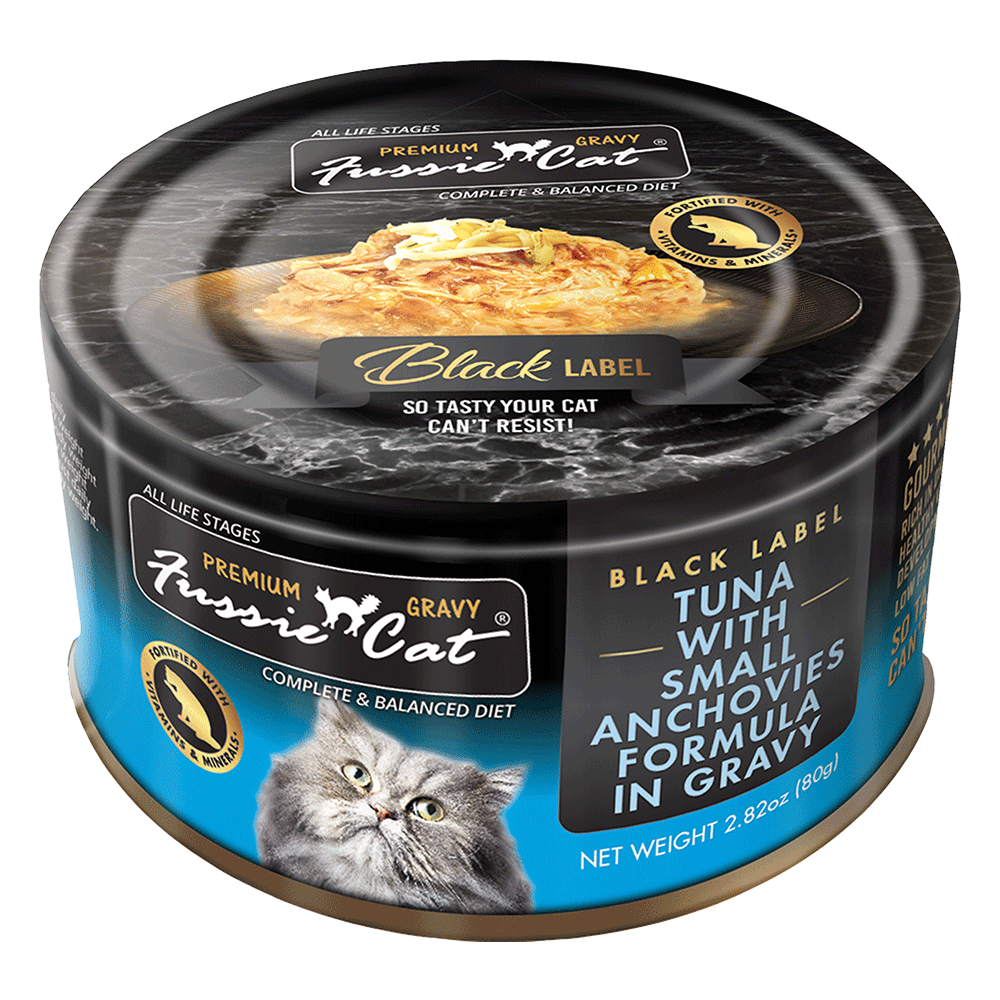 Fussie Cat Premium Thon avec Petits Anchois en Sauce pour chat