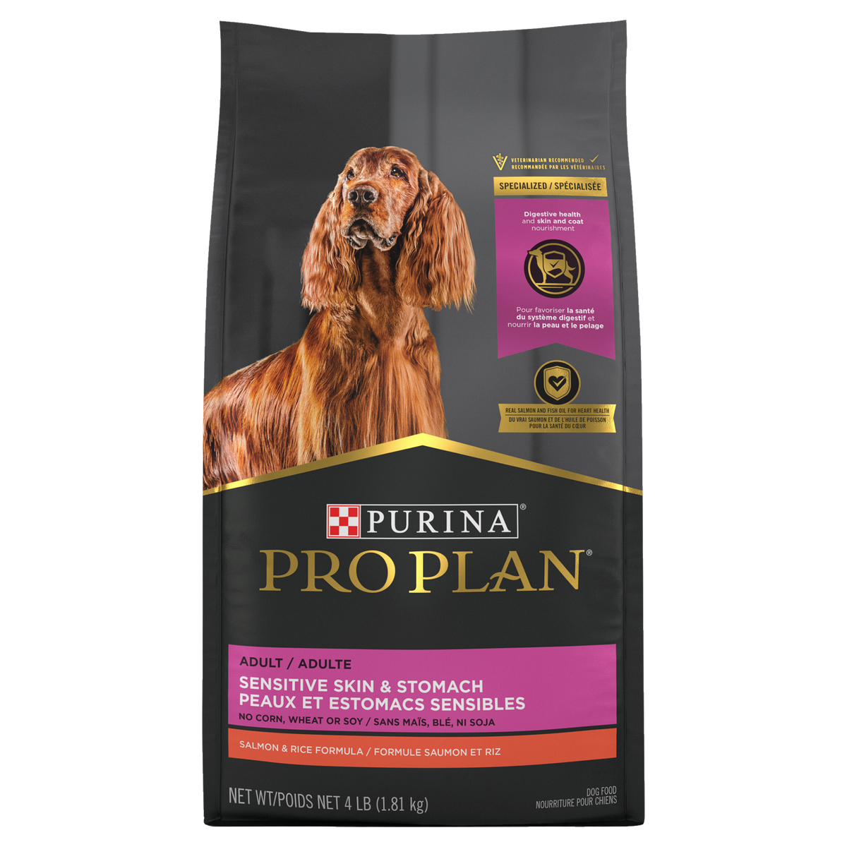 Purina Pro Plan chien peau & estomac saumon