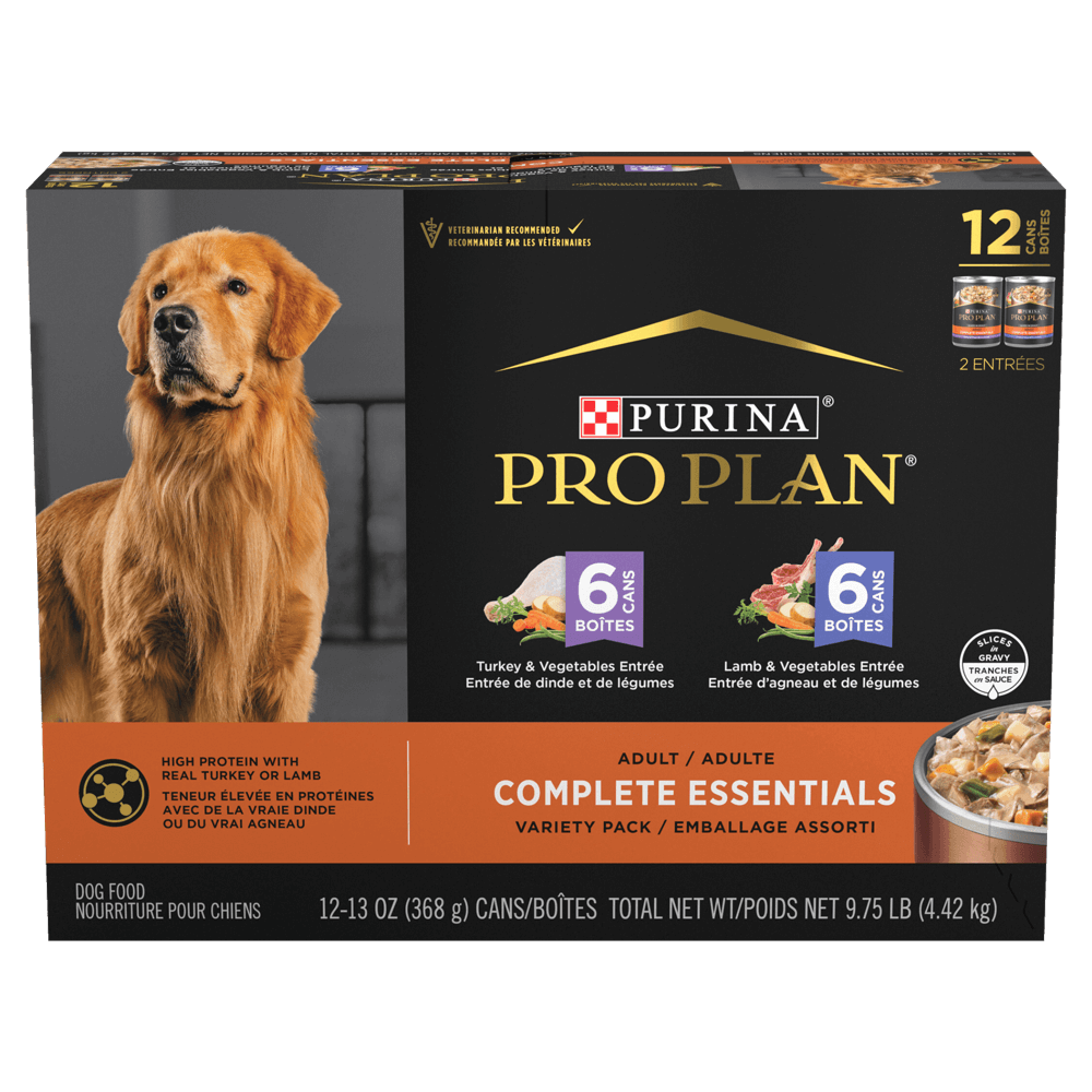 Purina Pro Plan chien variété pack dinde & agneau en sauce