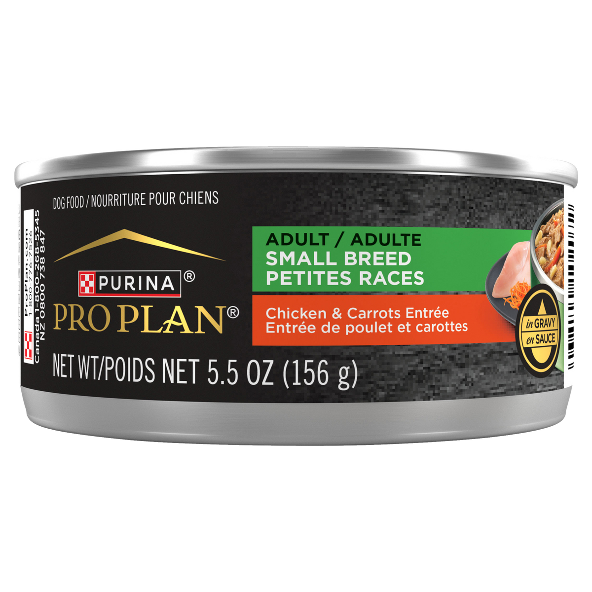 Purina Pro Plan chien petites races poulet & carottes