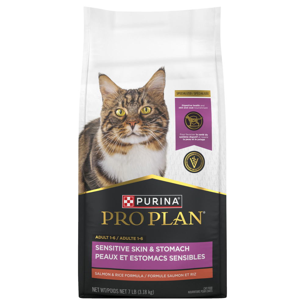 Purina Pro Plan chat peaux & estomacs saumon