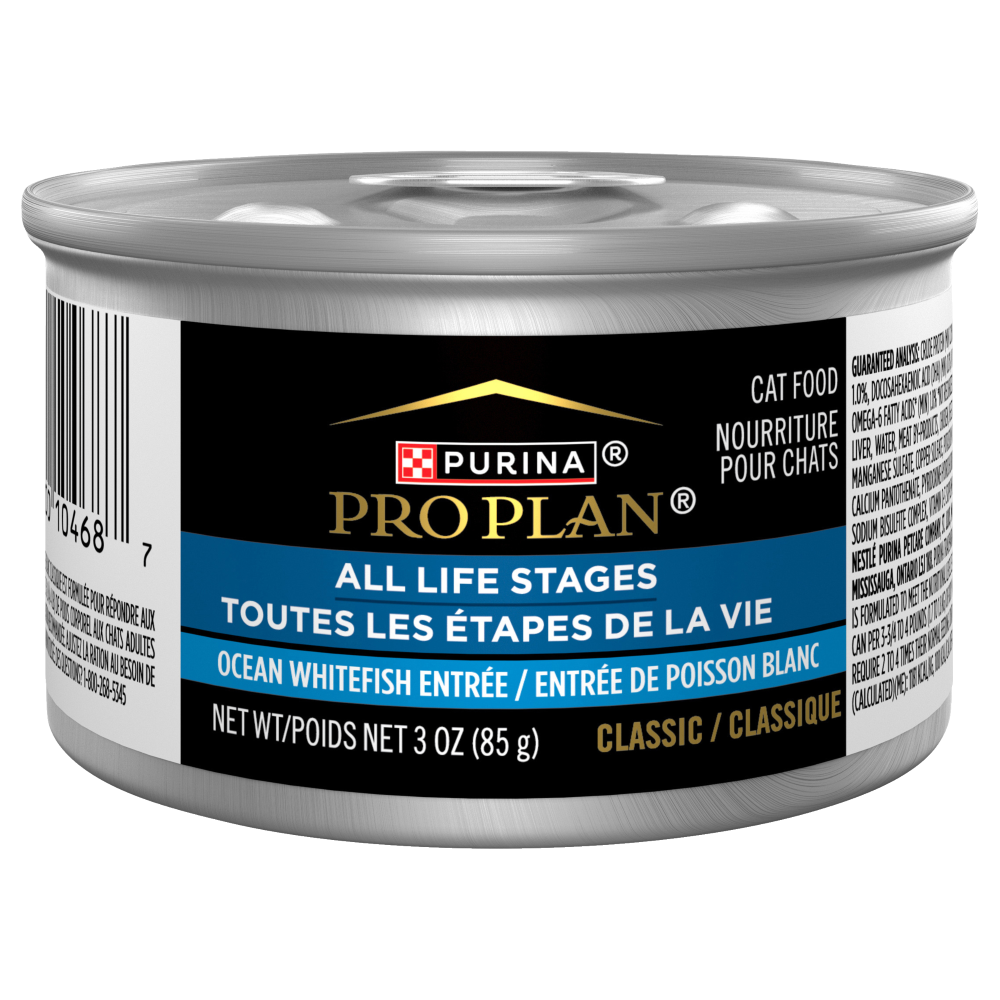 Purina Pro Plan chat toutes étapes vie classique poisson blanc