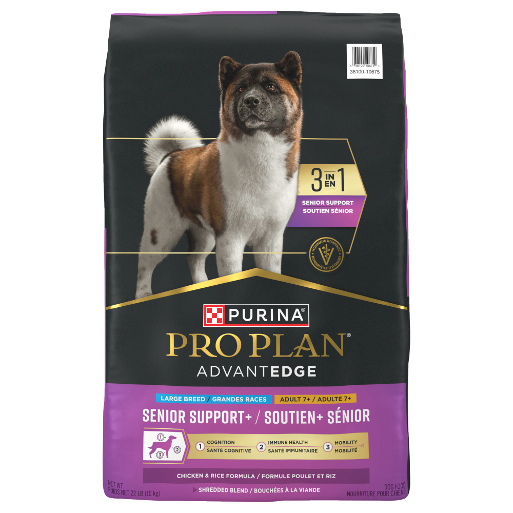 Purina Pro Plan chien Advedg. senior bouchées grandes races poulet