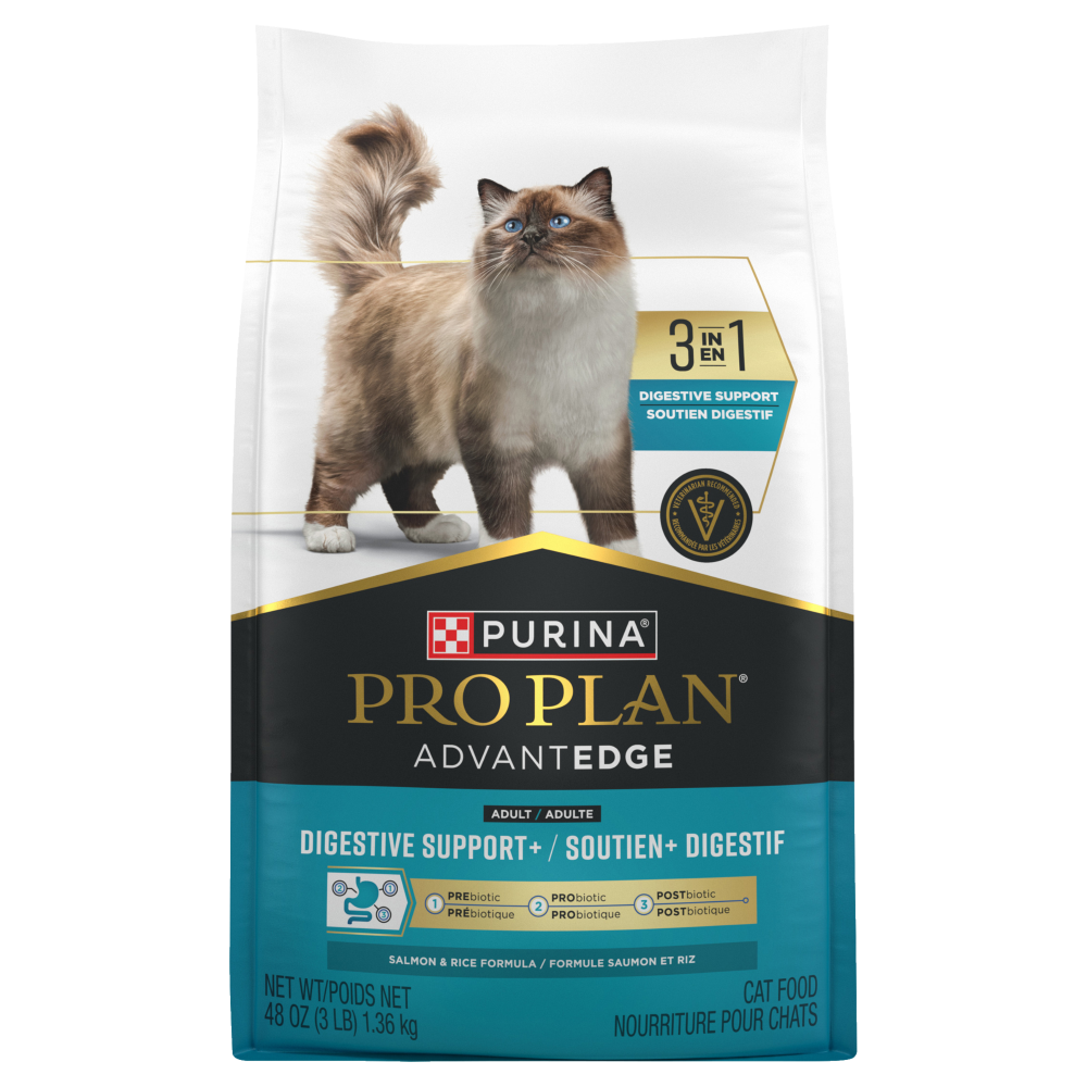 Purina Pro Plan chat Advedg. adulte soutien + digestif saumon