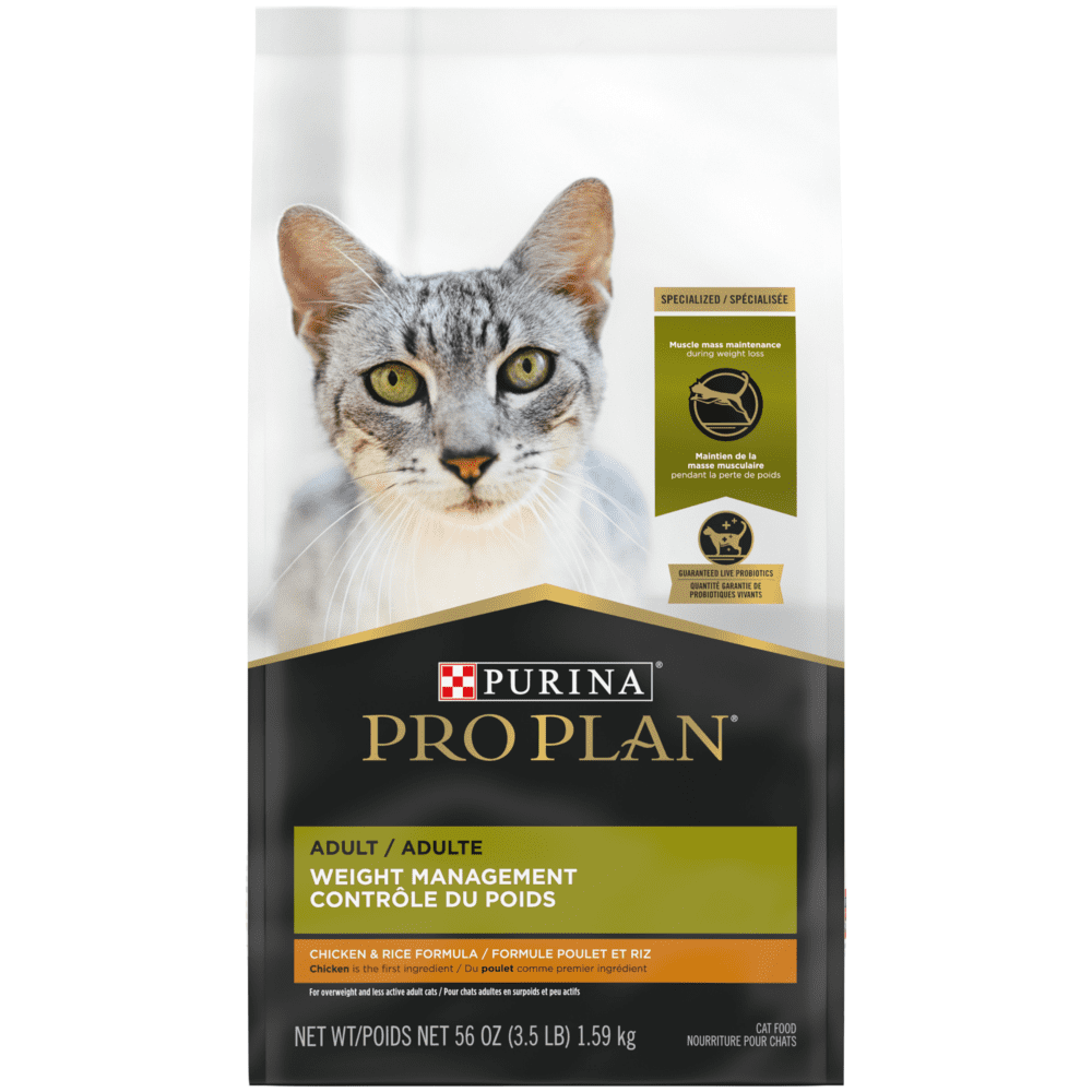 Purina Pro Plan chat contrôle du poids poulet