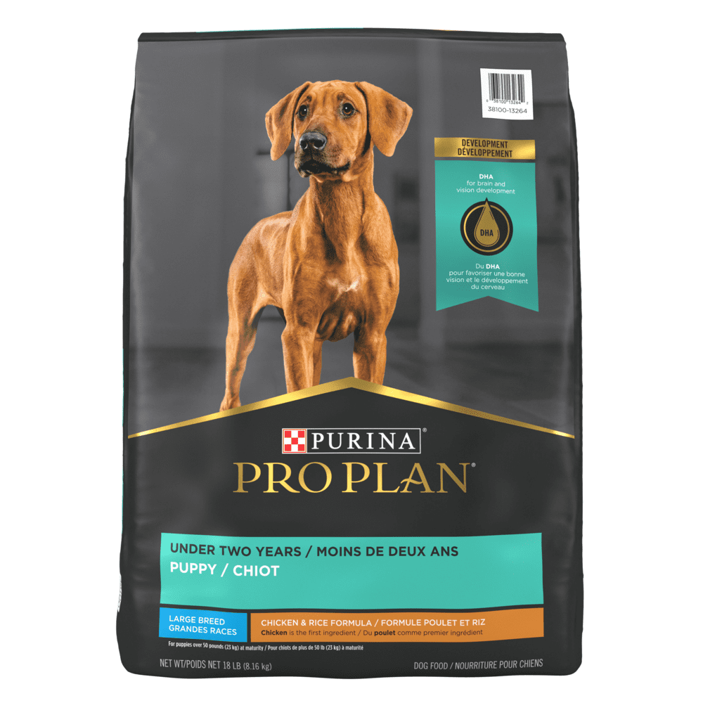 Purina Pro Plan chiot grande race poulet