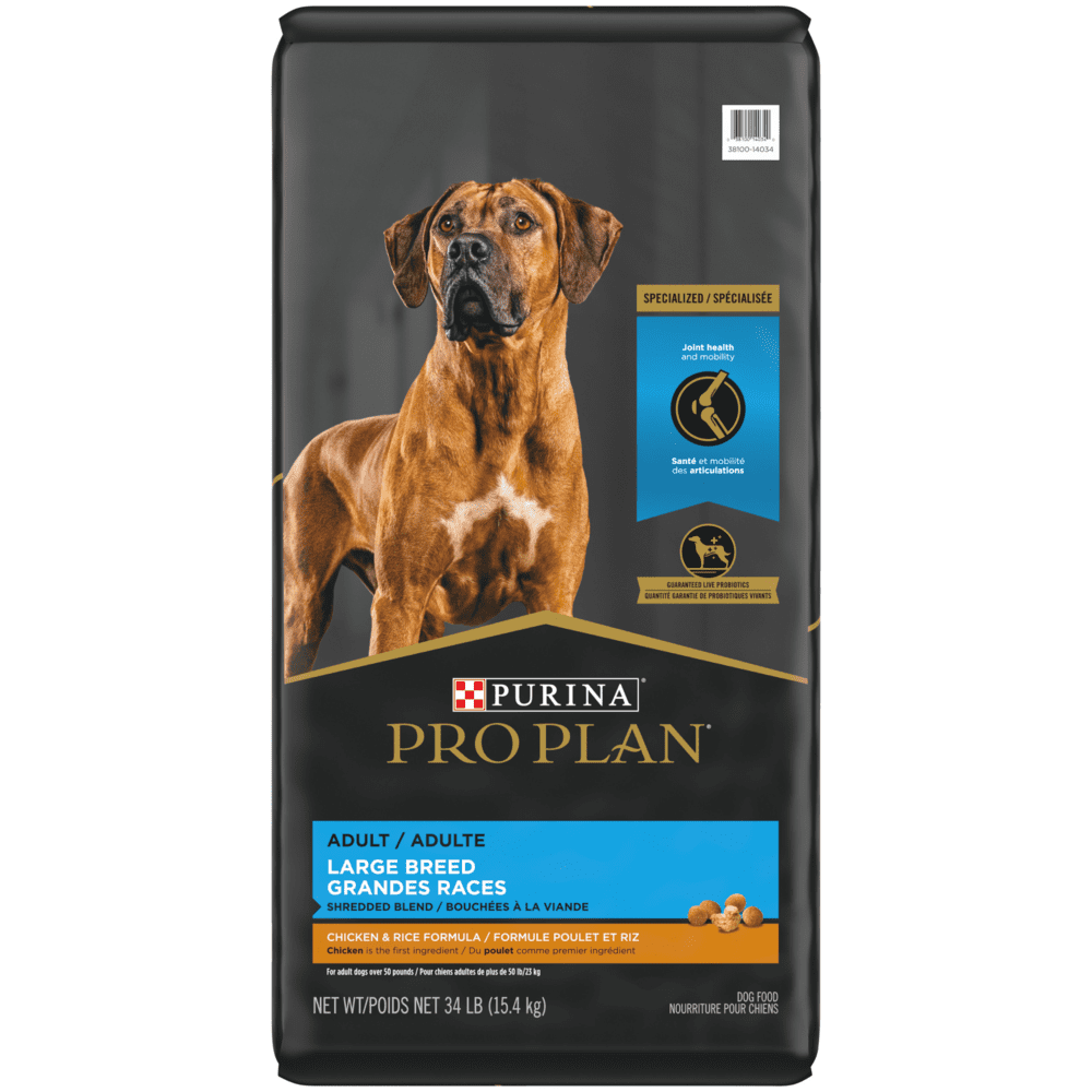 Purina Pro Plan chien bouchées grandes races poulet