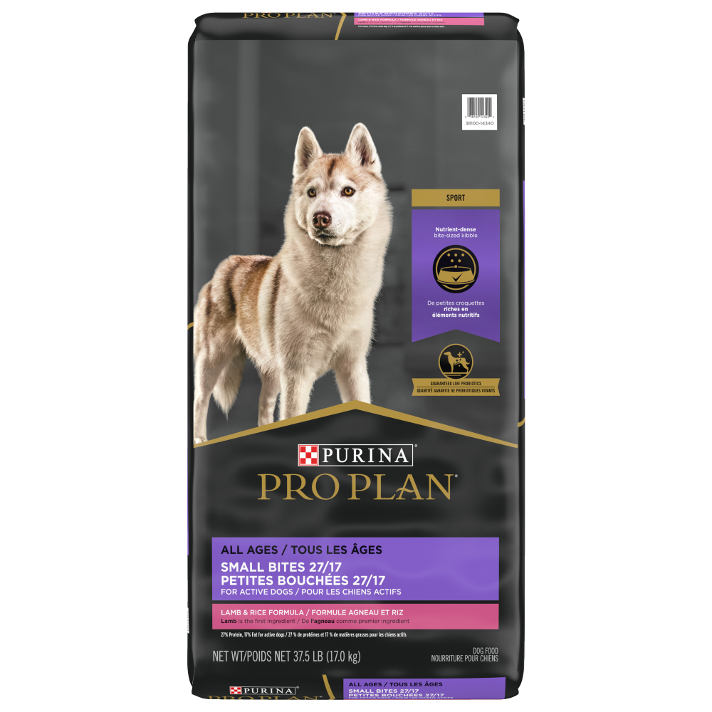 Purina Pro Plan chien sm bouchées agneau 27/17