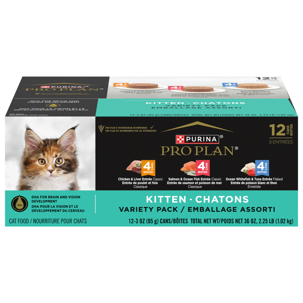 Purina Pro Plan chaton variété pack 3 saveurs