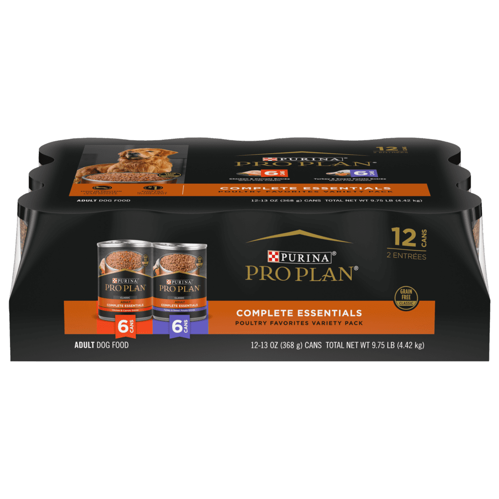 Purina Pro Plan chien variété pack volaille classique