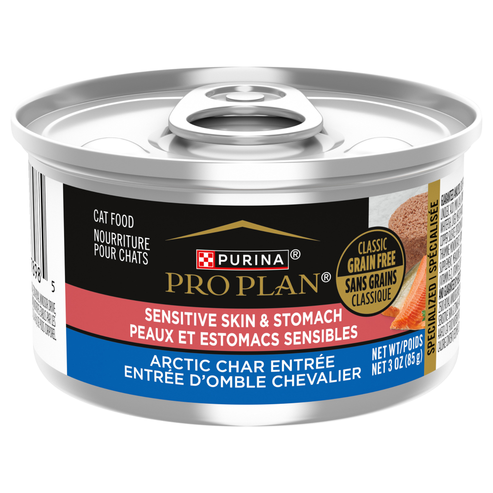 Purina Pro Plan chat peaux & estomac omble chevalier classique