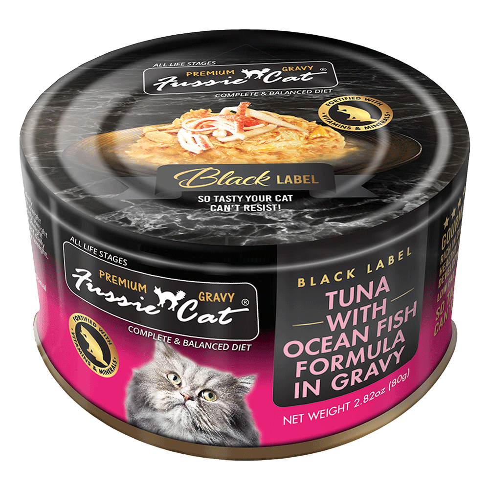 Fussie Cat Premium Thon avec Poisson de Mer en Sauce pour chat