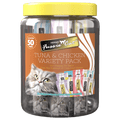 Fussie Cat Purée de Thon & Poulet Emballage Varié 10 Saveurs pour chat
