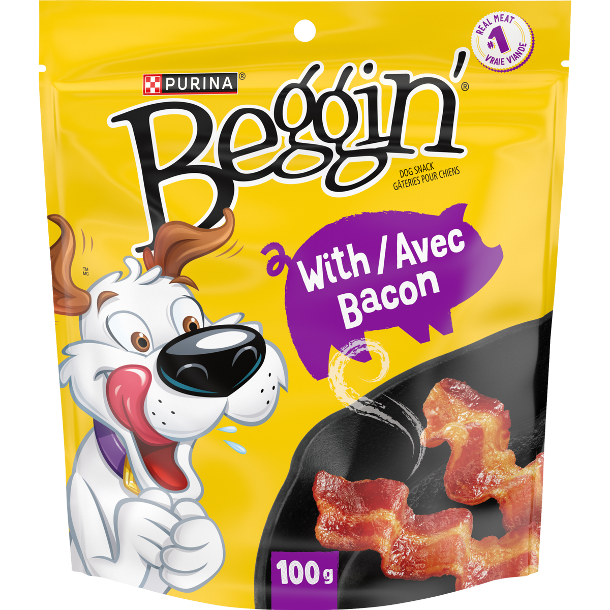Purina Beggin' chien tranches bacon