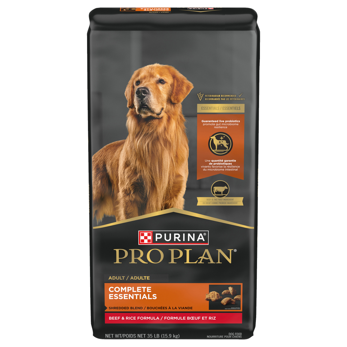 Purina Pro Plan chien bouchées bœuf