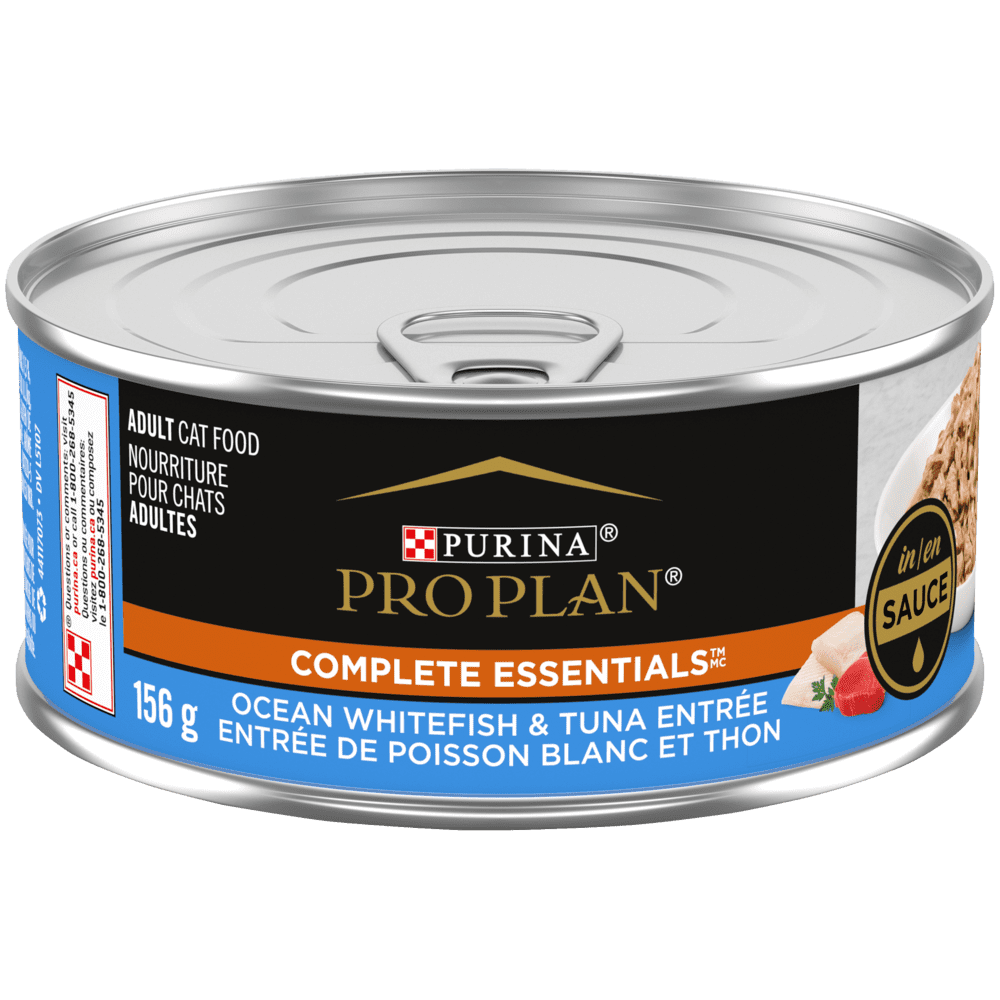 Purina Pro Plan chat entrée poisson & thon en sauce