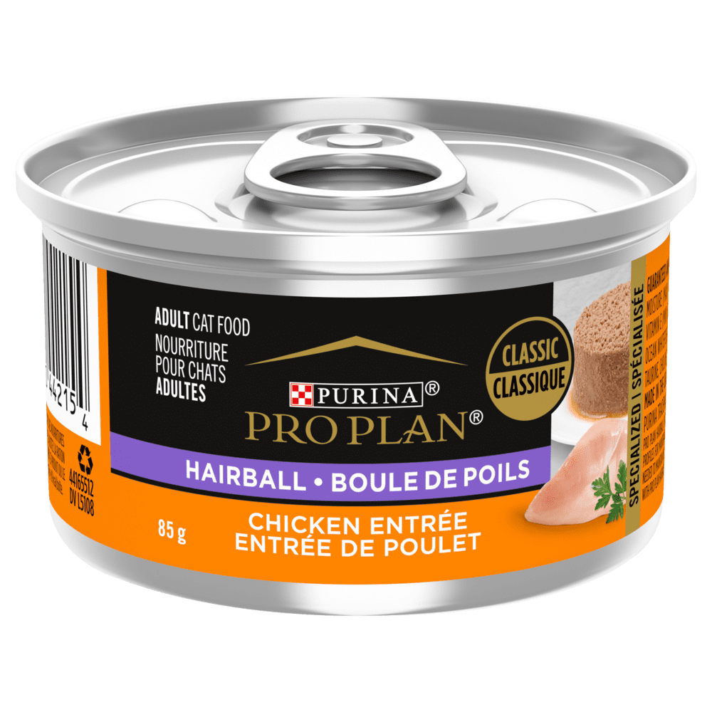 Purina Pro Plan chat boules de poils poulet classique