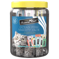 Fussie Cat Purée de Poisson de Mer Emballage Varié 10 Saveurs pour chat