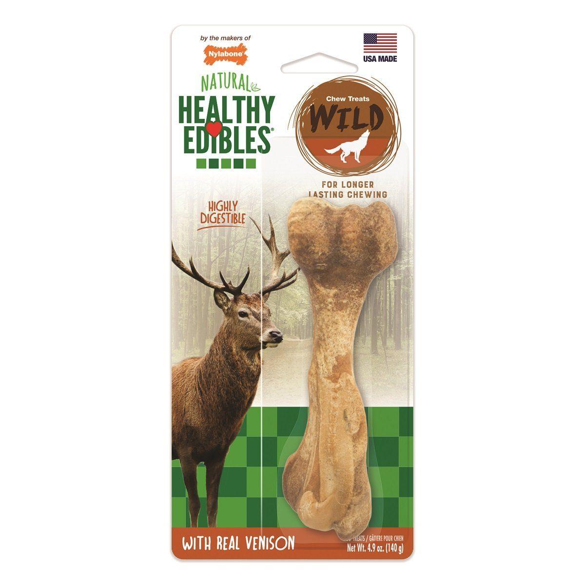 Nylabone Gâteries Saines Sauvage Venaison pour chien