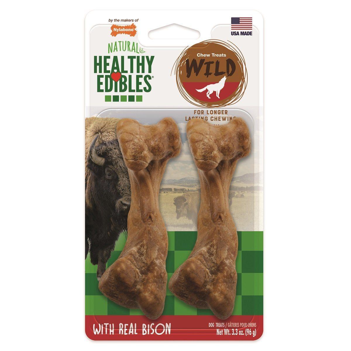 Nylabone Gâteries Saines Sauvage Bison pour chien