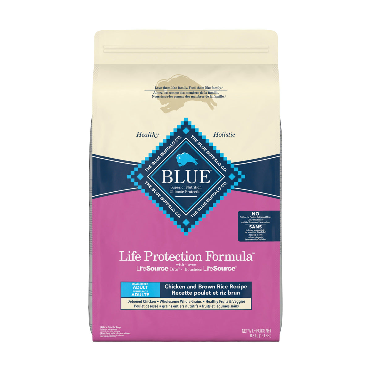 Blue Buffalo Life Protection Petite Race Chien Adulte Poulet