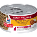 Hill's Science Diet Healthy Cuisine Chat Mélange de Poulet Rôti & Riz