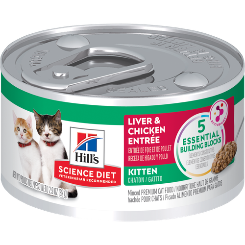 Hill's Science Diet Chaton Entrée de Foie & Poulet