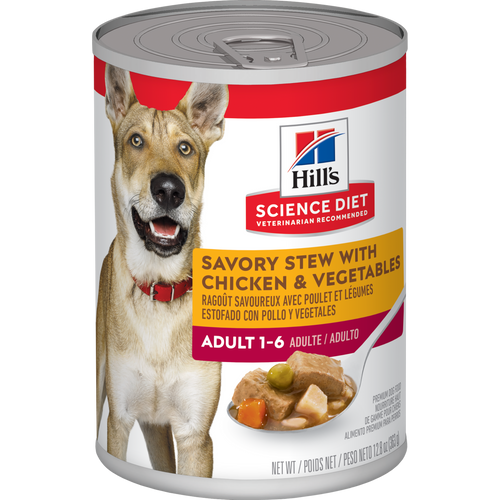 Hill's Science Diet Chien Adulte Ragoût avec Poulet Légumes