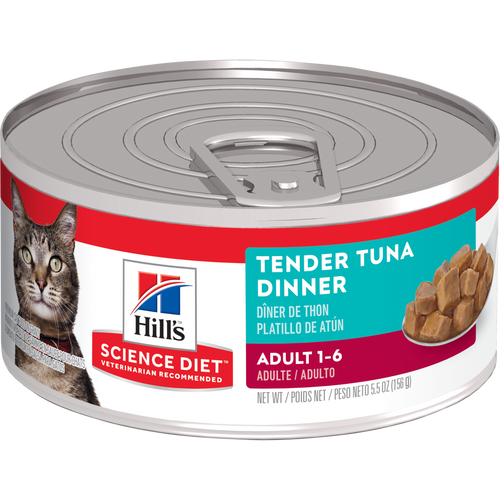 Hill's Science Diet Adulte Chat Dîner de Thon Tendre