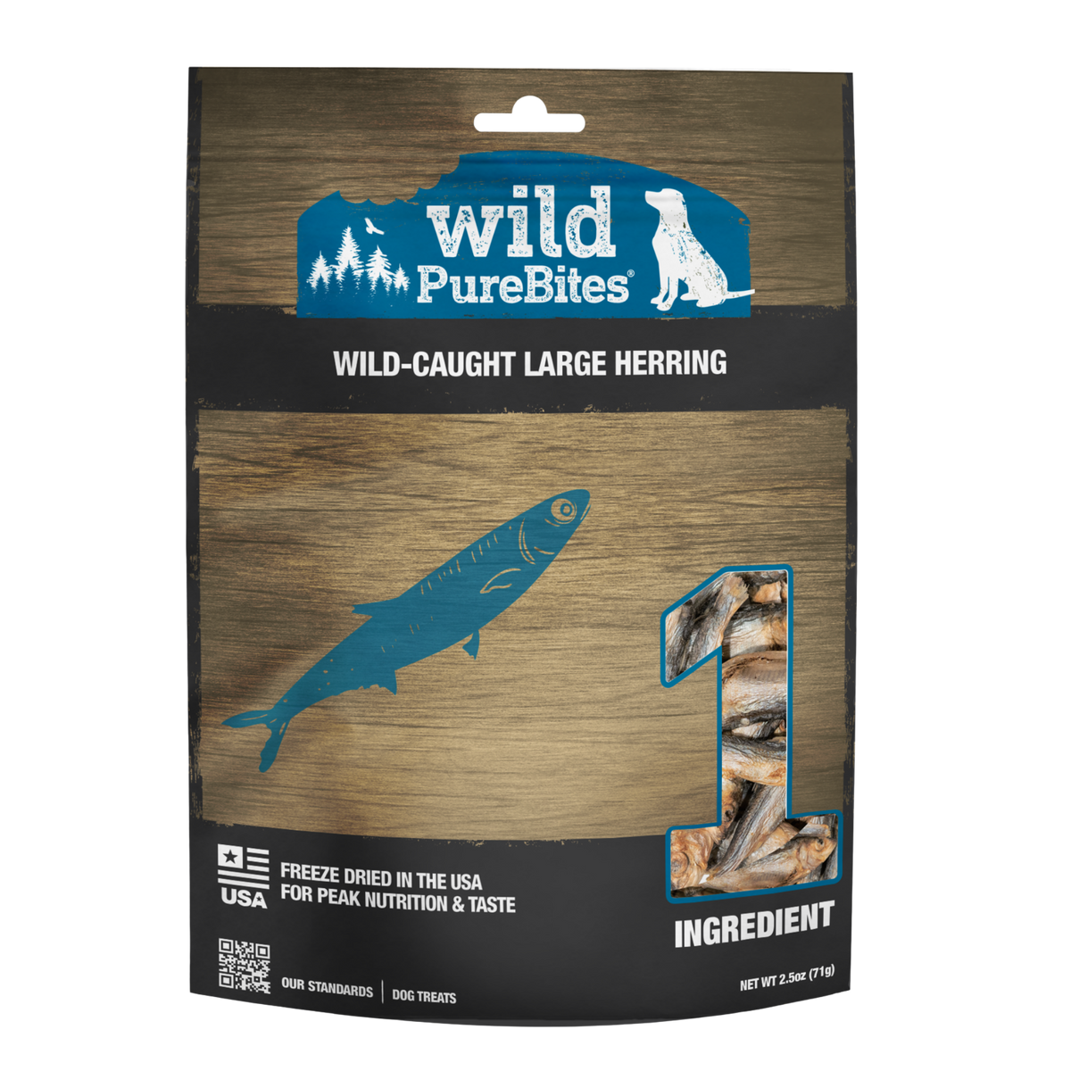 PureBites Wild chien hareng sauvage