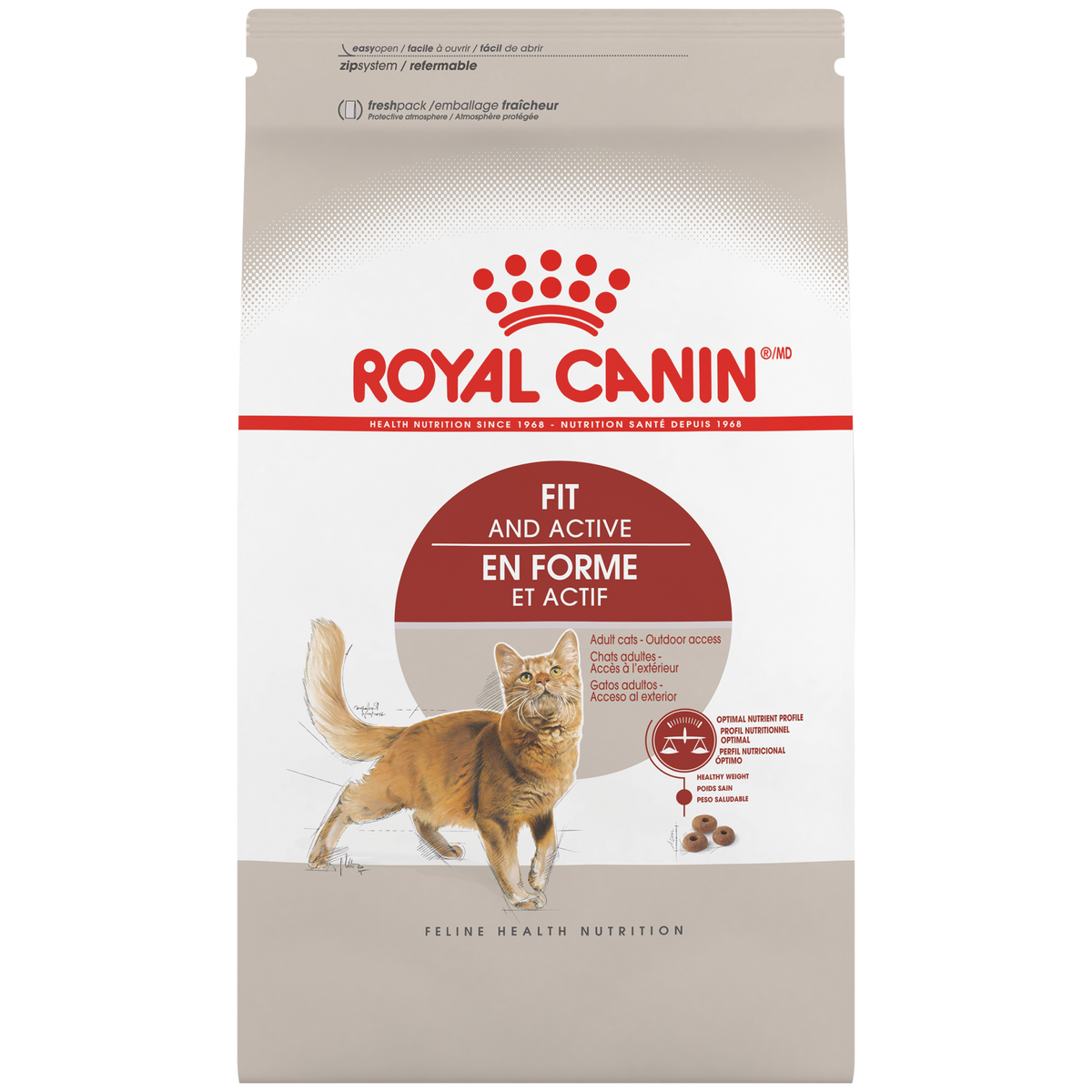 Royal Canin Adulte En Forme & Actif – Nourriture sèche pour chat