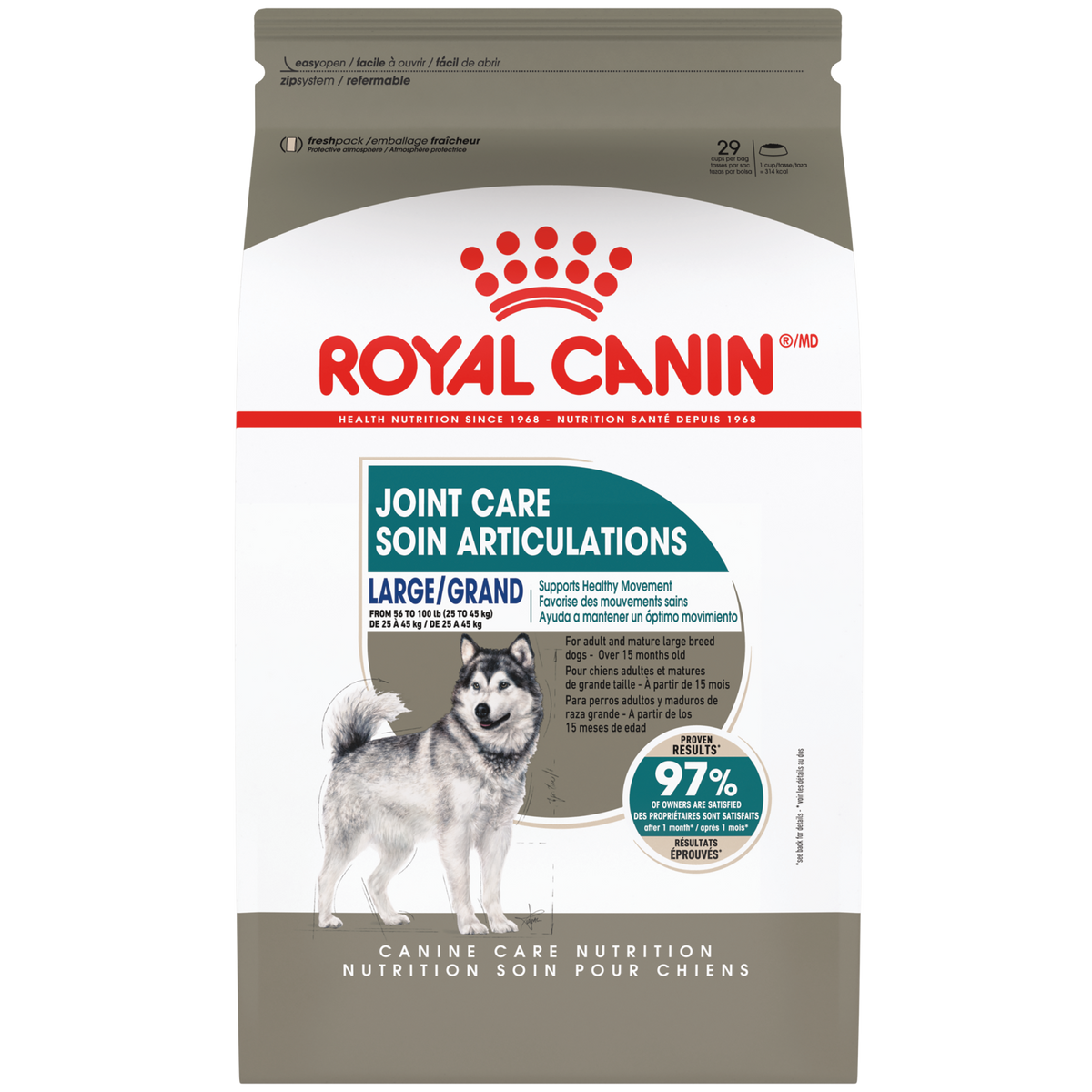 Royal Canin Grand Soin Articulations – Nourriture sèche pour chien