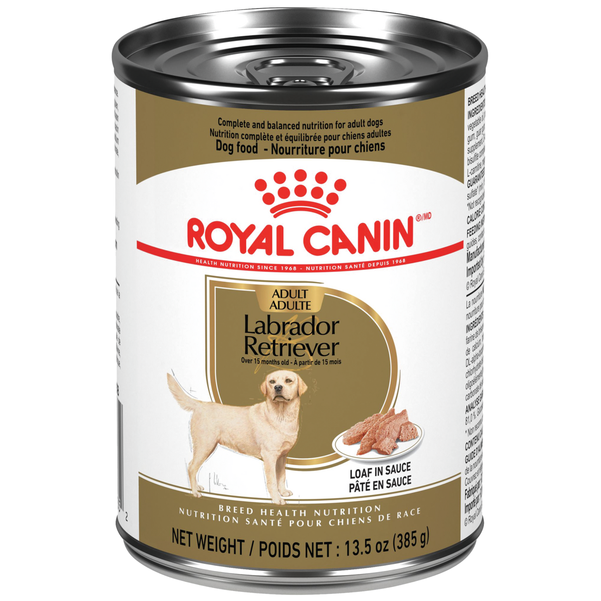 Royal Canin Labrador Retriever Pâté en sauce – Nourriture humide pour chien