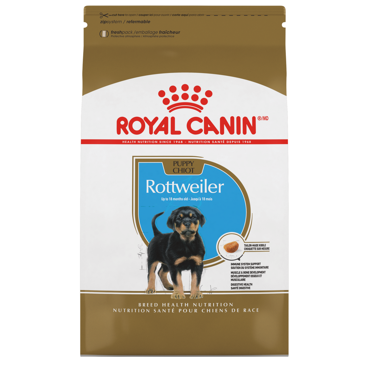 Royal Canin Rottweiler Chiot – Nourriture sèche pour chien