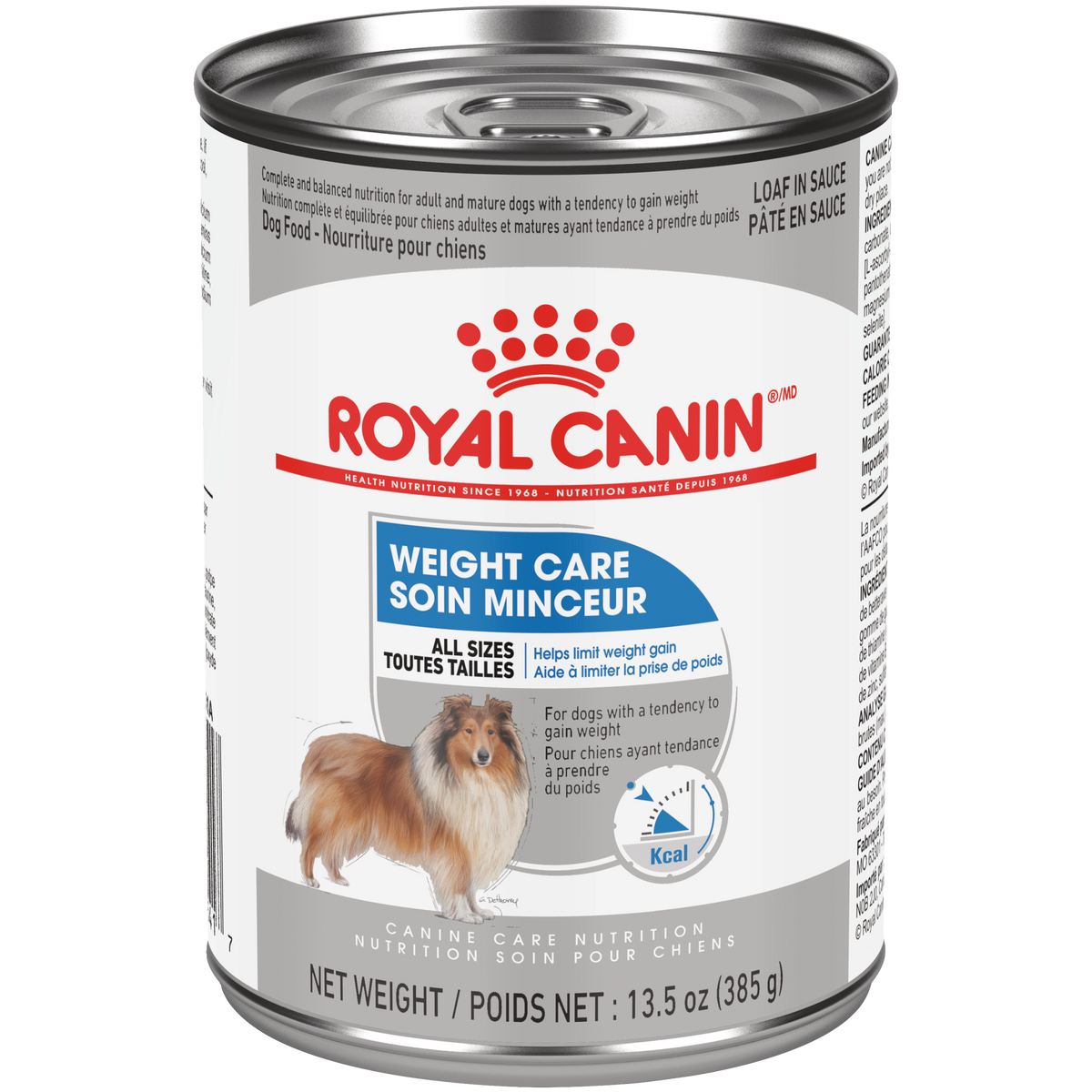 Royal Canin Soin Minceur Pâté en sauce – Nourriture humide pour chien