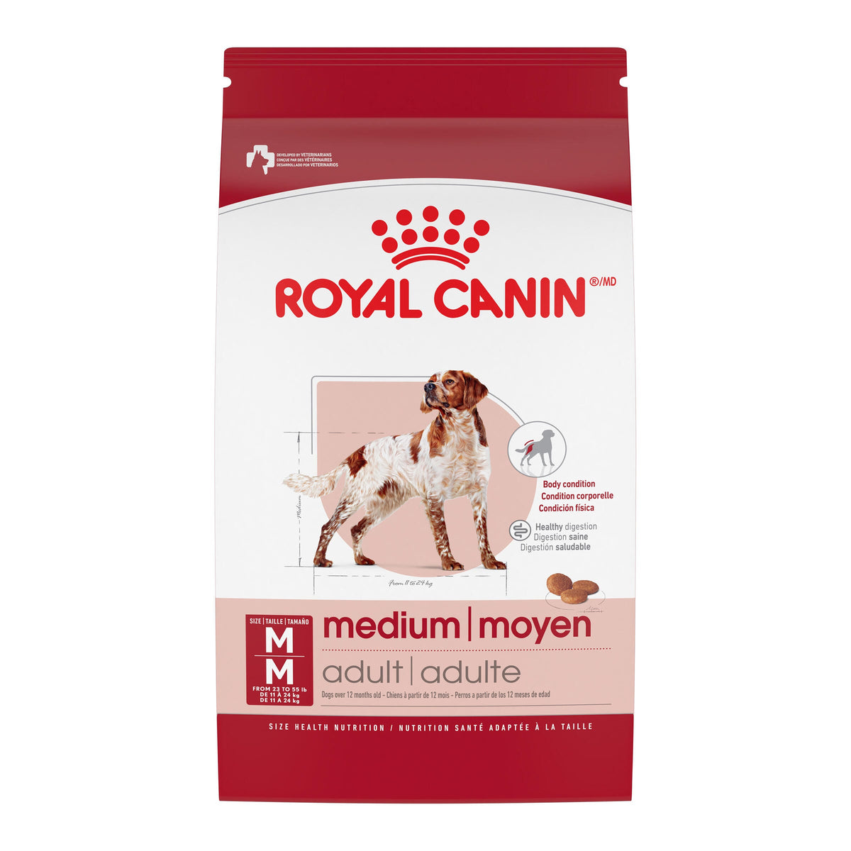 Royal Canin Moyen Adulte – Nourriture sèche pour chien