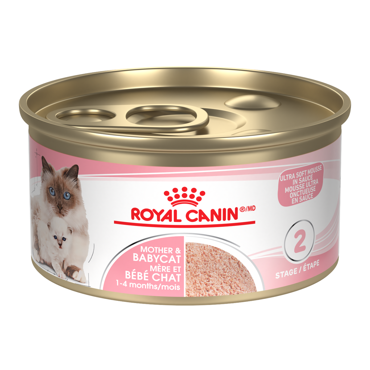 Royal Canin Mère & Bébé chat Mousse ultra tendre – Nourriture humide pour chat