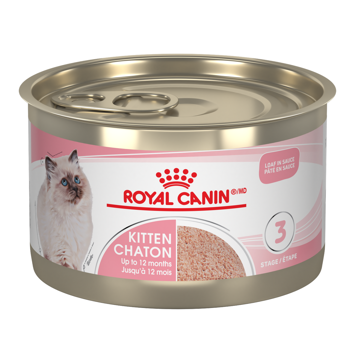 Royal Canin Chaton Multi-pack Pâté en sauce – Nourriture humide pour chat