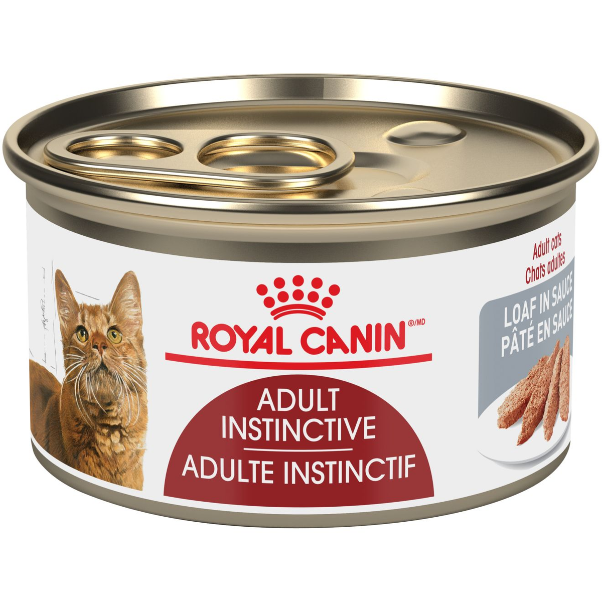 Royal Canin Adulte Instinctif Pâté en sauce – Nourriture humide pour chat