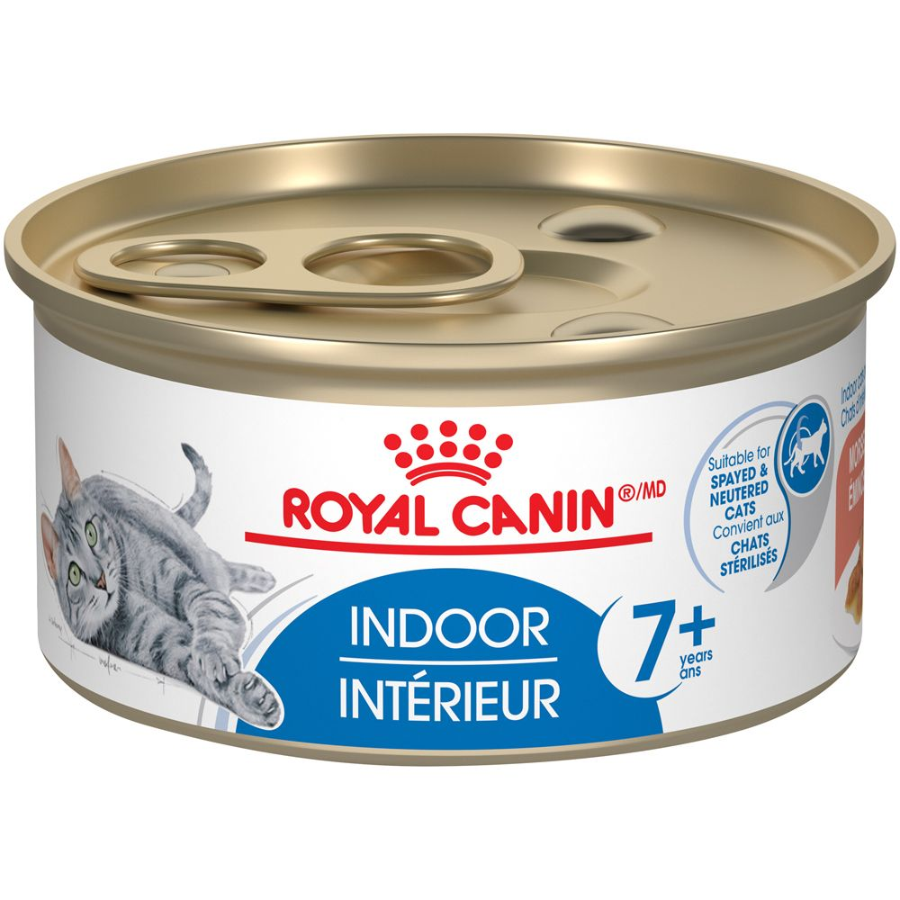 Royal Canin Intérieur 7+ Émincé en sauce – Nourriture humide pour chat
