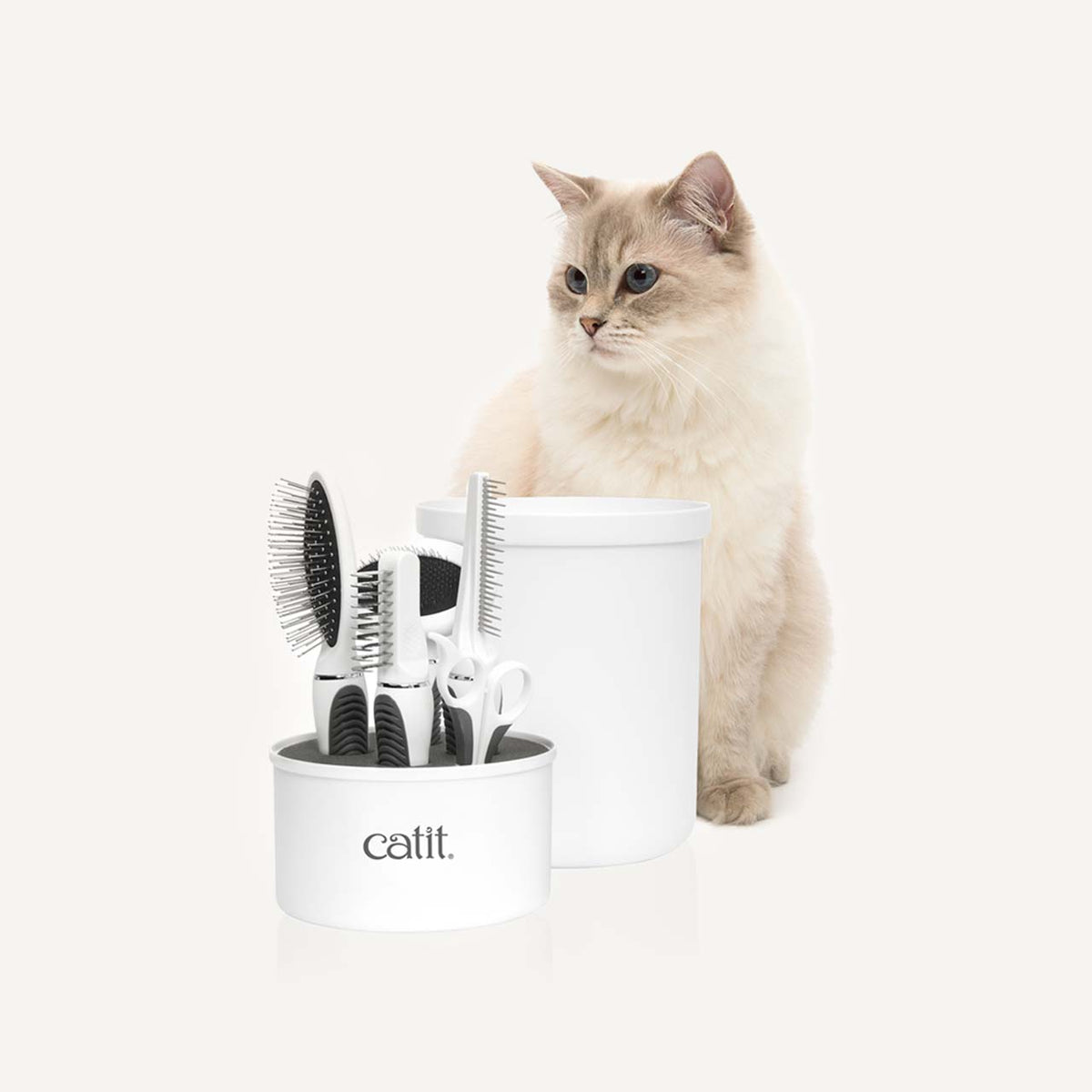 Trousse de toilettage Catit pour chats à poil long