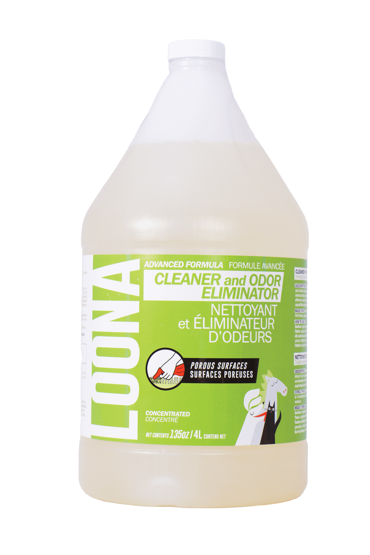 Loona – Éliminateur d'odeurs surfaces poreuses