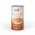 Garnitures Catit Divine Shreds en gelée, Poulet avec saumon et citrouille, paquet de 4 pour chat