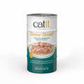 Garnitures Catit Divine Shreds en gelée, Thon avec pageot et wakamé, paquet de 4 pour chat