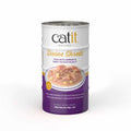 Garnitures Catit Divine Shreds en gelée, Thon avec shirasu et patate douce, paquet de 4 pour chat