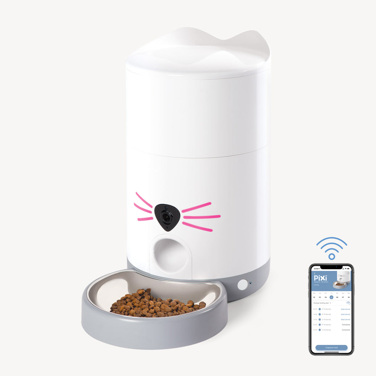 Distributeur intelligent Catit PIXI Vision avec caméra vidéo pour chat