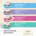 Repas de poisson Catit avec thon et carottes pour chat