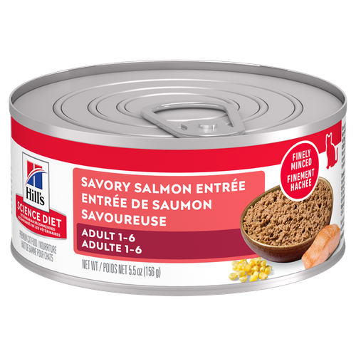 Hill's Science Diet Adulte Chat Entrée de Saumon