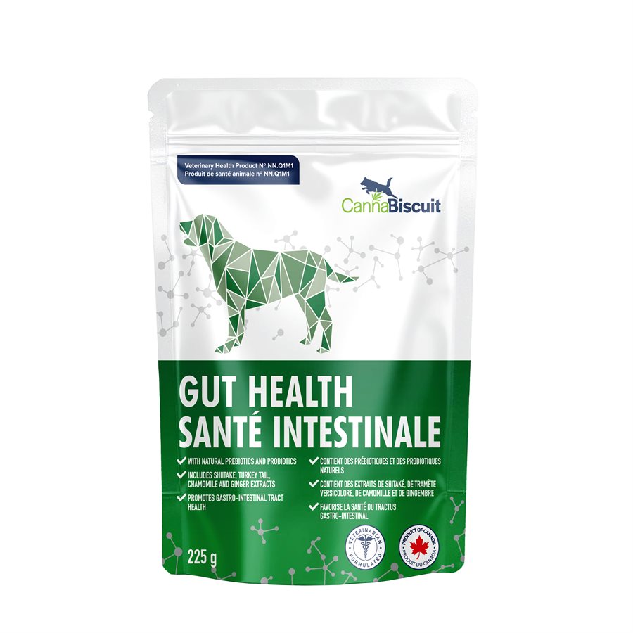 CannaBiscuit Produit de Santé Vétérinaire à Base de Chanvre Santé Intestinale pour chien